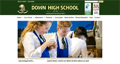 Desktop Screenshot of downhighschool.org.uk