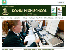 Tablet Screenshot of downhighschool.org.uk